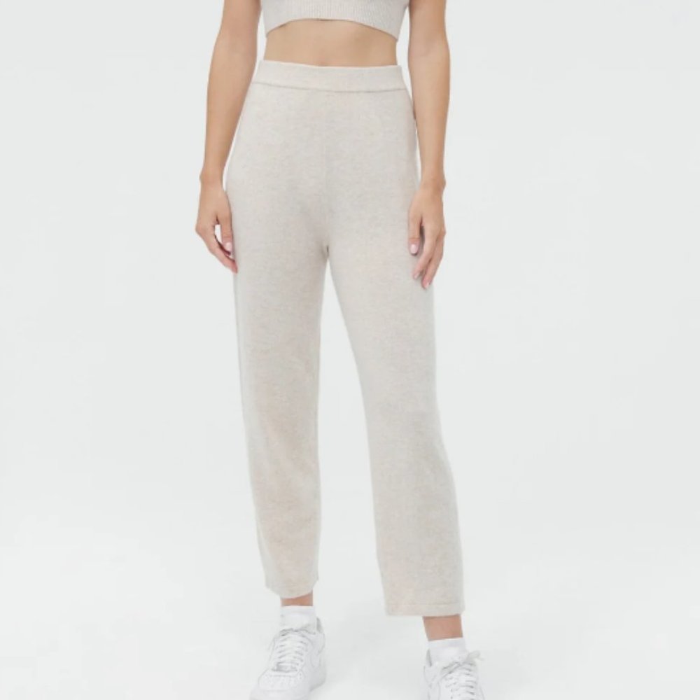 NAADAM Cashmere Cropped Pant Size Small